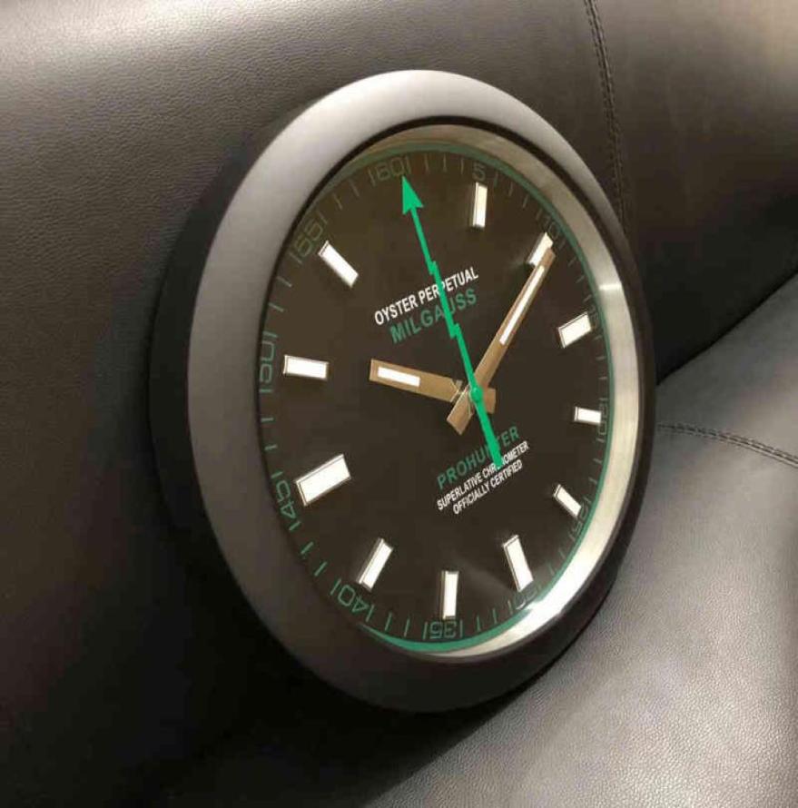 Luxury Design Wall Clock Modern Horloge Murale Milgauss Quartz super Silent Movement G2205124716914