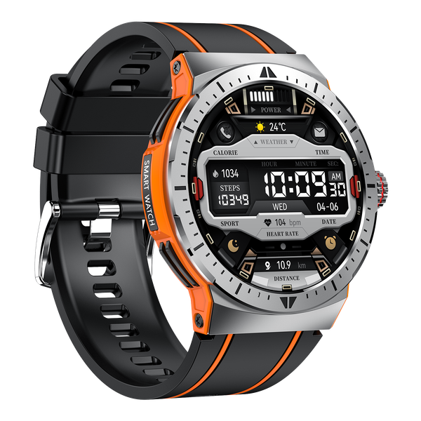 HK52 New Hot selling UI Sincere Blood Pressure IP68 Swimming Capable Bluetooth Call Support Smartwatch Electronics