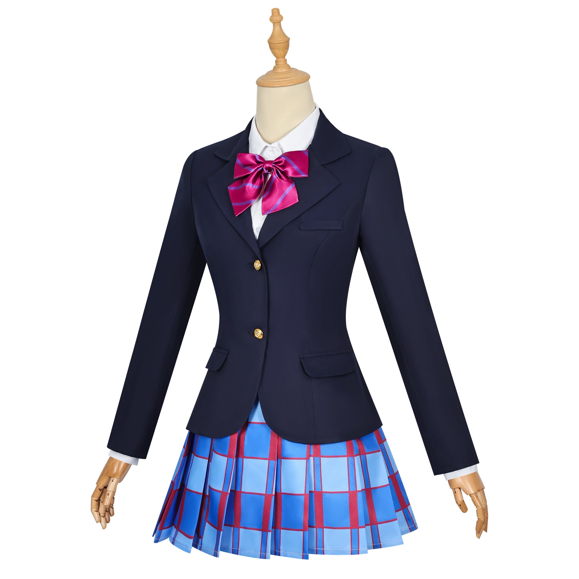 Anime Love Live Yazawa Nico Cosplay Costume Adult Women High School Uniform Without Shirt JK Suit Halloween Carnival Outfits