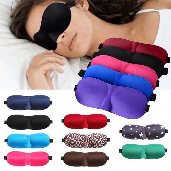 Sleep Masks 3D sleep mask blind eye assist soft memory foam eye mask for sleep travel Blockout Light Slaapmaker eye mask G240529