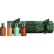 Molton brown Cracker natalizio legnoso e aromatico -- Set regalo gel doccia