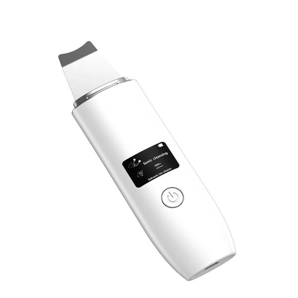 Electric Face Scrubbers Ultrasonic Facial Skin Scrubber Beauty Care Equipment Scraper H250210
