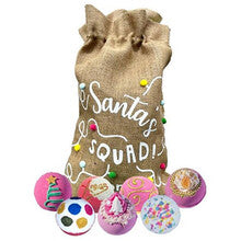 Bomb cosmetics Set de pungi cu bombe de baie Echipa lui Moș Crăciun