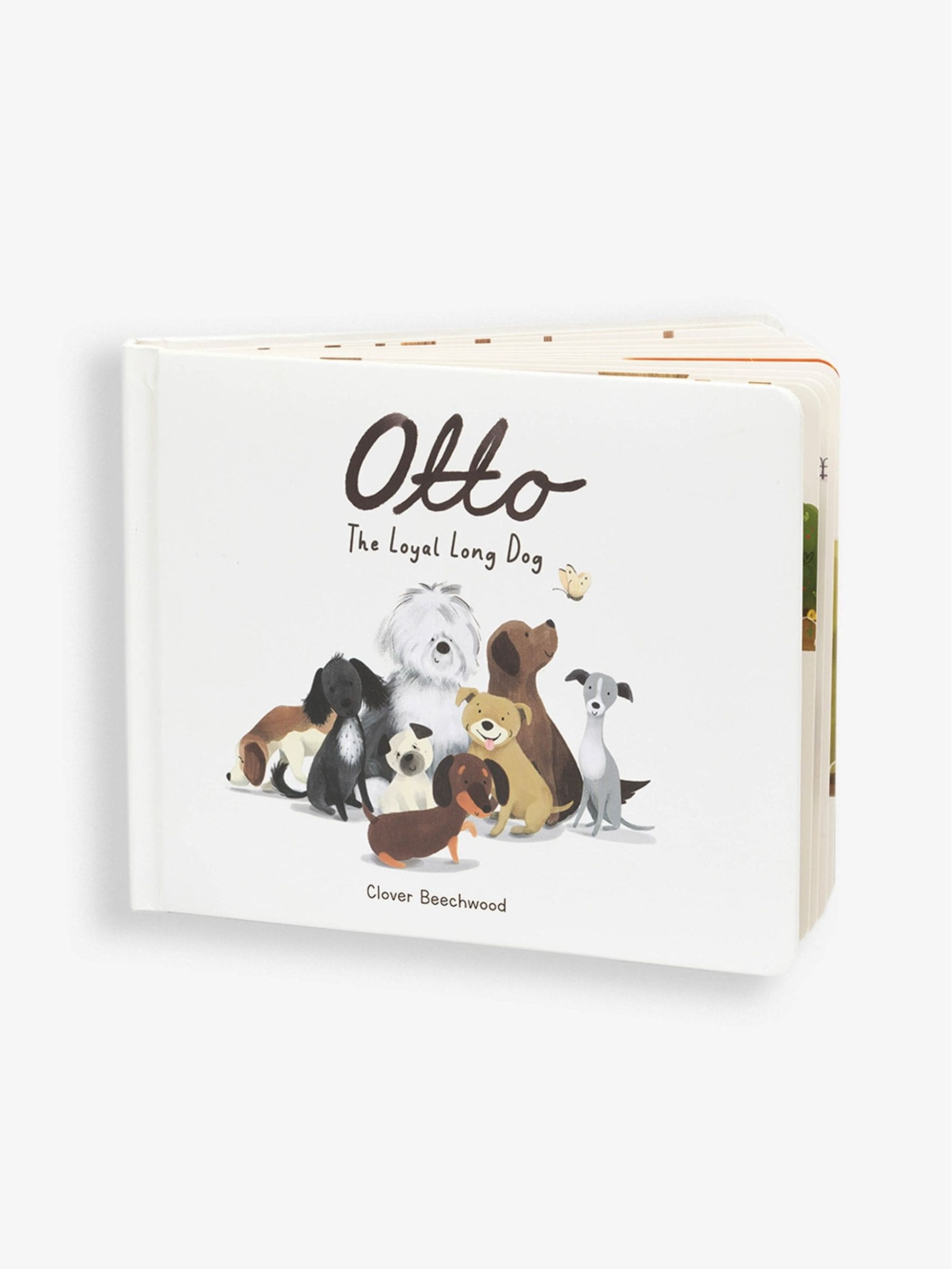 Jellycat Otto the Loyal Long Dog Book ONE