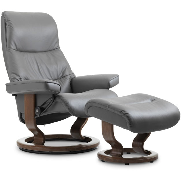 Stressless View Classic Chair - Medium - Fabric