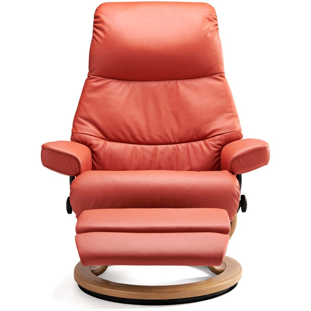 Stressless View Power Dual Motor Chair - Large - Fabric