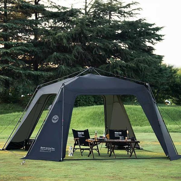ShineTrip Oversized Dome Tent Quick Setup Tent Waterproof Sunproof Silver Coated Canopy Cam Auto Dome 05 SeriesXJ241217