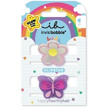 Clipstar Glow Happy Flower - Hårklämma 2st