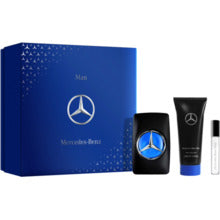 Mercedes-Benz gavesett for menn EDT 100 ml, miniatyr EDT 10 ml og gelspray 100 ml