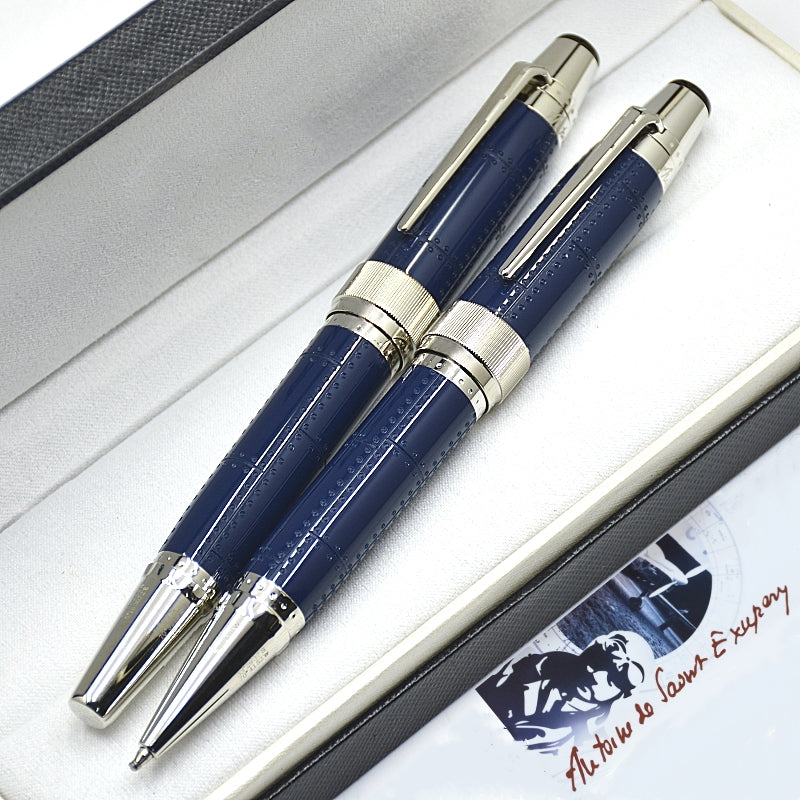 Limited Edition Writer Antoine de Saint-Exupery Rollerball Pen Ballpoint Pen Office School Writing Fountain Pens With Serial Number