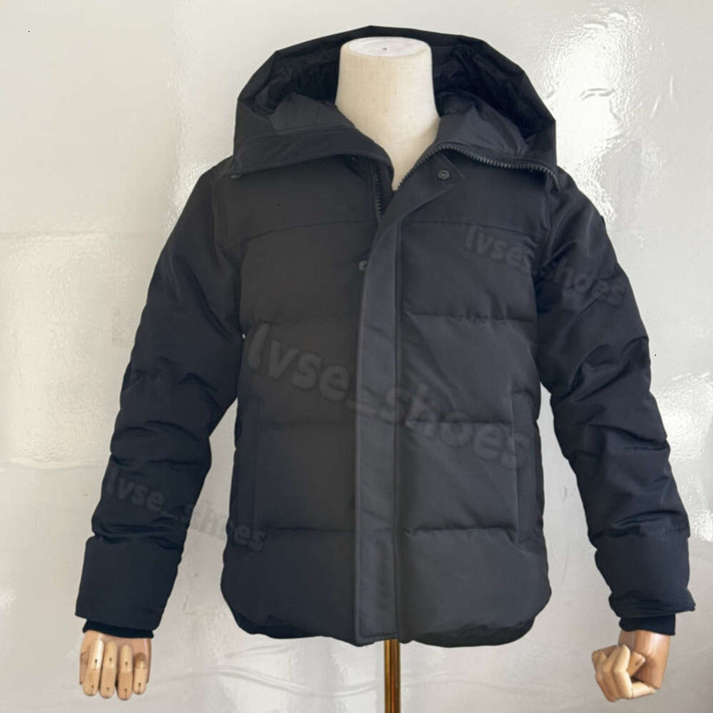 Mens Down Jackets Veste Homme Outdoor Winter Jassen Outerwear Big Fur Hooded Fourrure Manteau Down Jacket Coat Hiver Parka Doudoune Size XS-3XL GOOS