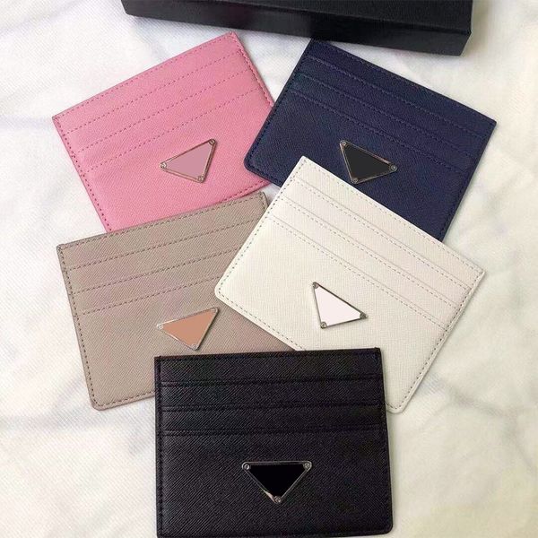 Women Designer Card Holder Card Holders Designer Wallet Coin Purses Womens Men Cardholder Leather Wallet With Box and Fast Ship