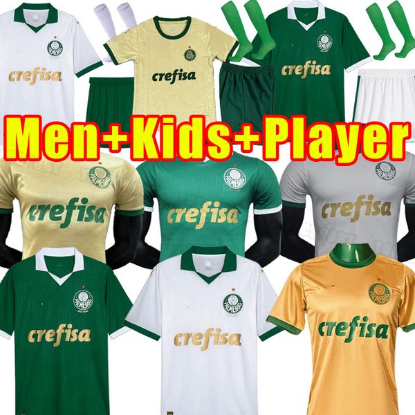 PalmeirasS soccer jerseys 2024 2025 DUDU RONY G.GOMEZ football shirts G.MENINO GIOVANI R.VEIGA jersey 24 25 S-2XL kids kit and adult shirt h