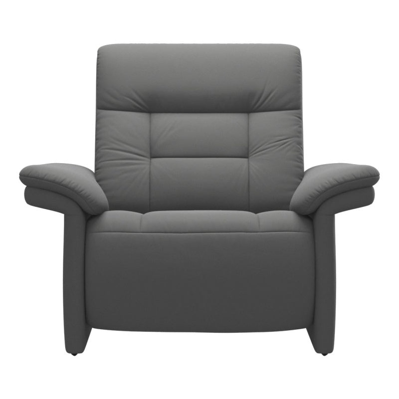 Stressless Mary Recliner Chair With Upholstered Arms - Fabric - Power
