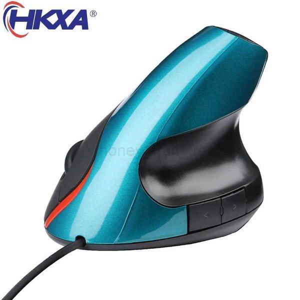Ergonomic Vertical Mouse USB Plug Wired Right Hand Computer Gaming Mice 1.5m Line Length Optical Mouse Gamer Mouse for Laptop PCM240725
