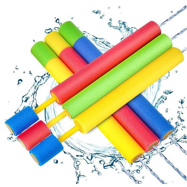 Beach water toy foam water gun water gun water gun pull type children EVA summer swimming pool bathroom parent-child interaction CL240816