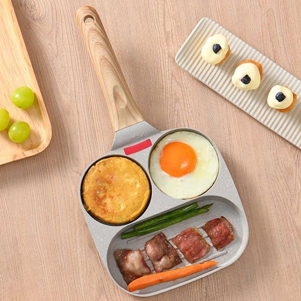 Frying Saucepan Anti-Scald Handle Household Steak Frying Pan Non-stick Easy To Clean Kitchenware Kitchen Utensils Y250118