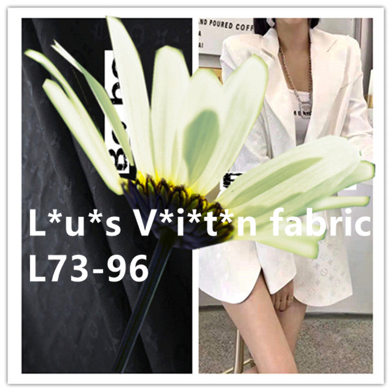 L73-96 brand Yarn-dyed jacquard clothing fabric Spring and autumn dress trench suit brocade fabric sofa cover curtains DIY