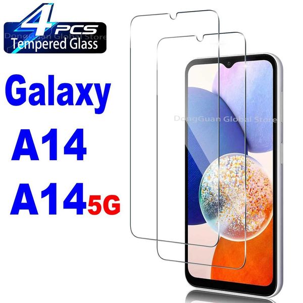 Cell Phone Screen Protectors For Samsung Galaxy A14 5G 4G Tempered Glass Screen Protector Glass Film J241114