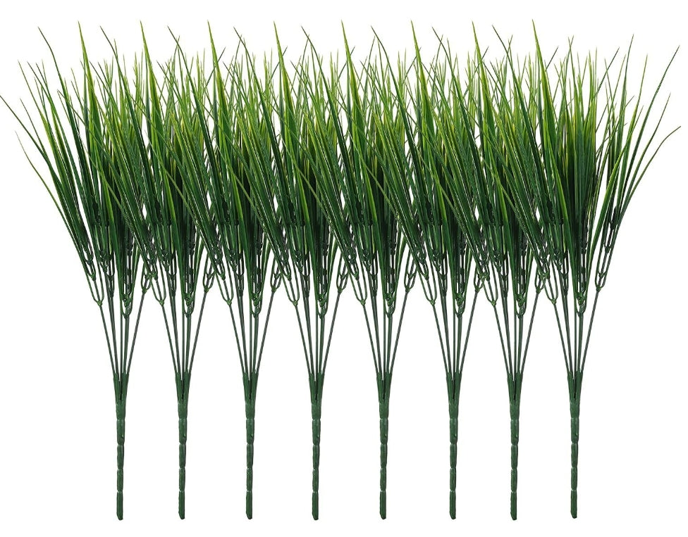 7Forks Plastic Grass Household Products Vase For Home Decor Christmas Craft Supplies Wedding Decorative Flower Artificial Plants