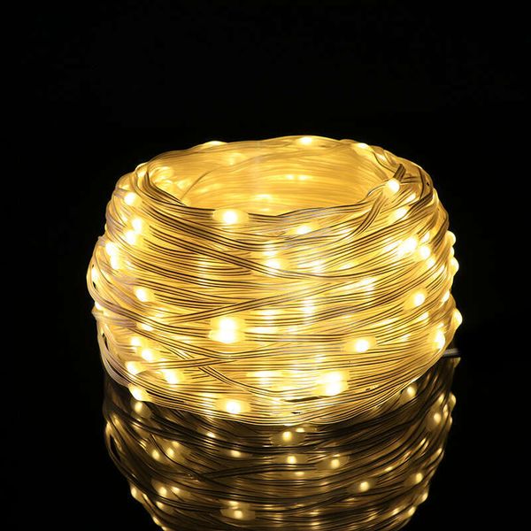 LED solar low-voltage waterproof decorative tent outdoor camping strip soft wire light string