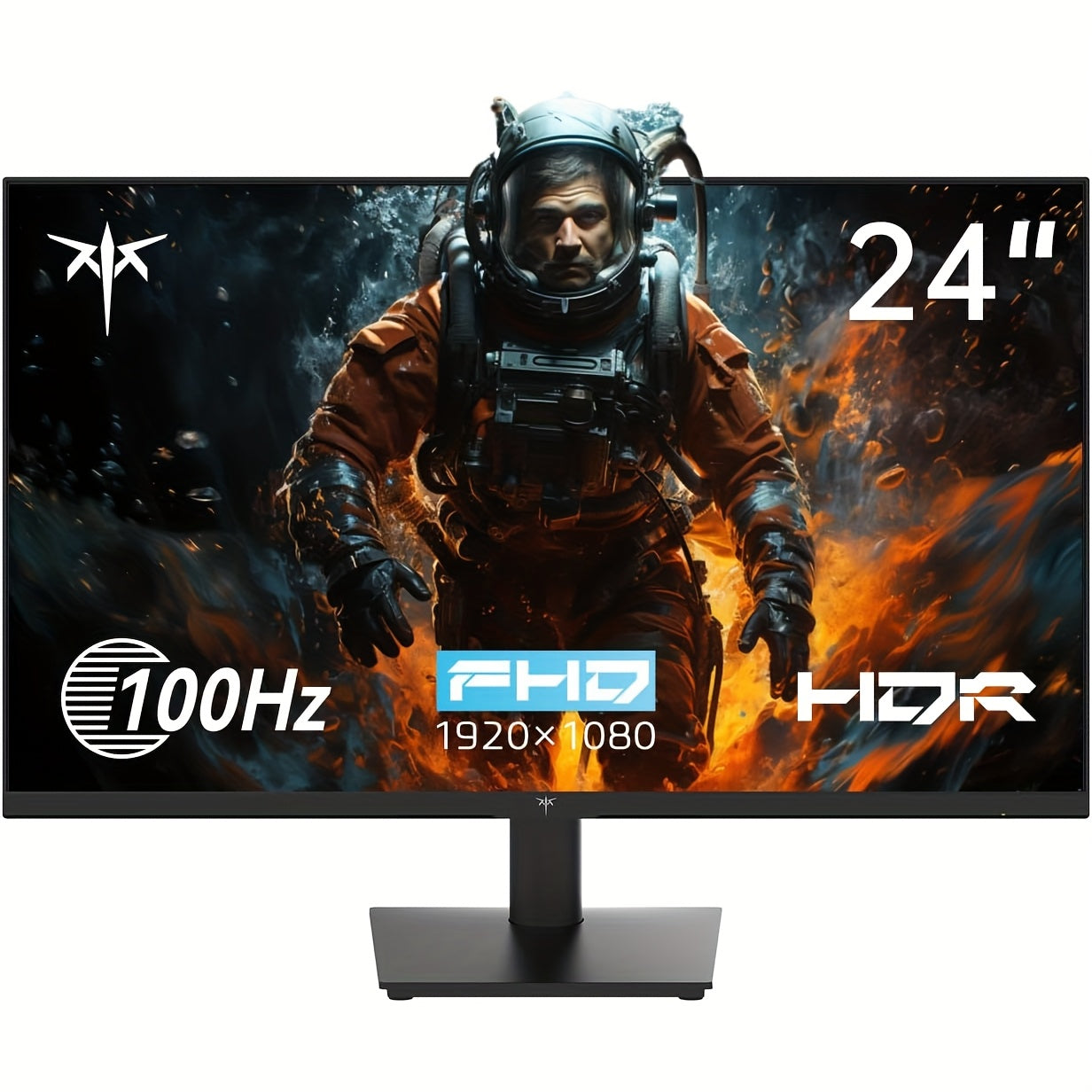 TEMU Ktc 24-27-32 Inch Gaming Monitor, 24inch 1920*1080 100hz, 27inch 2560*1440 180hz,32inch 2560*1440 165hz Monitor, 1500r Frameless, 1ms, Hdr,