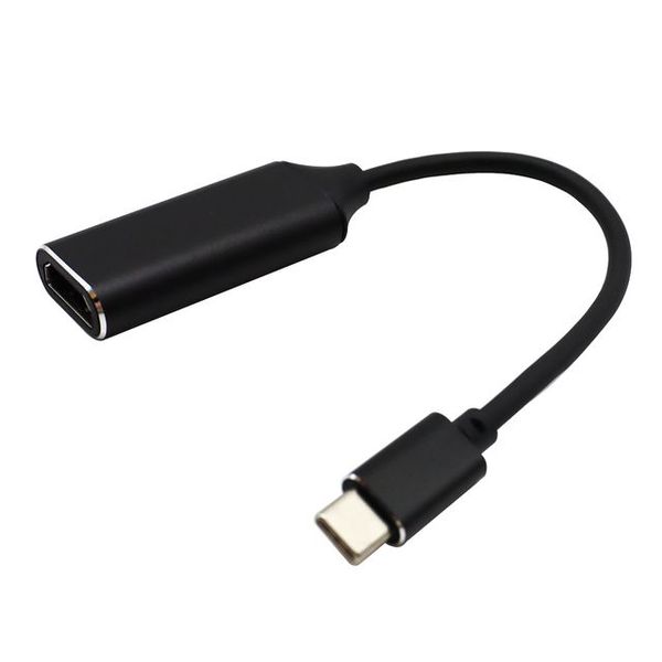 4K USB-C Adapter, USB 3.1 Type-C to HDMI Cable for Laptops, PC, Smartphones, HDTV, Compatible with 2024 Book Pro-Air, iPad Pro and More