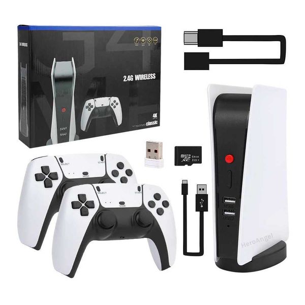 NOVO M5-PS5 Console de videogame Console de videogame 20000 Retro Arcade Games Speaker embutido 2.4g Controlador sem fio adequado para PS1C