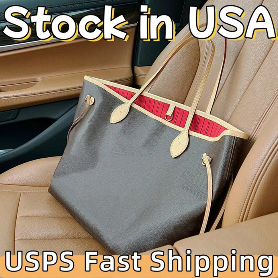 Designer Bags 10A Tote Bag Fashion Totes Leather Handbag MM Women Bags High Capacity Composite Shopping Bags Old Flower Brown Lattice Bag Quality Tr