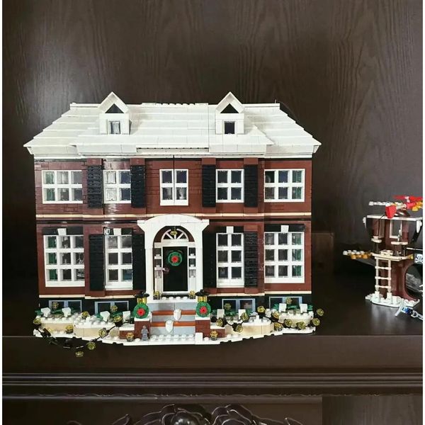 Other Home Garden 3955 Pcs Alone House Model Building Bloc Mattoni Giocattolo Educativo Per Ragazzo Bambini Regali Compleanno Di Na Dhxle