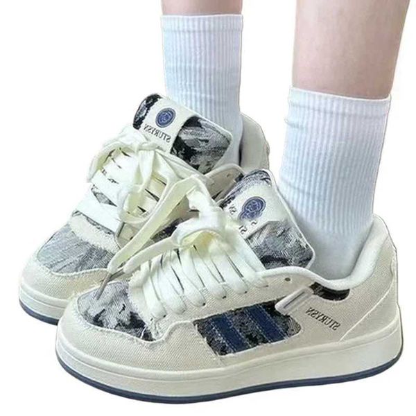 Womens luxury Zapatillas Lacotivas Mujer mens skateboarding bread shoes retro national trend sports shoes board womens skateboarding sports