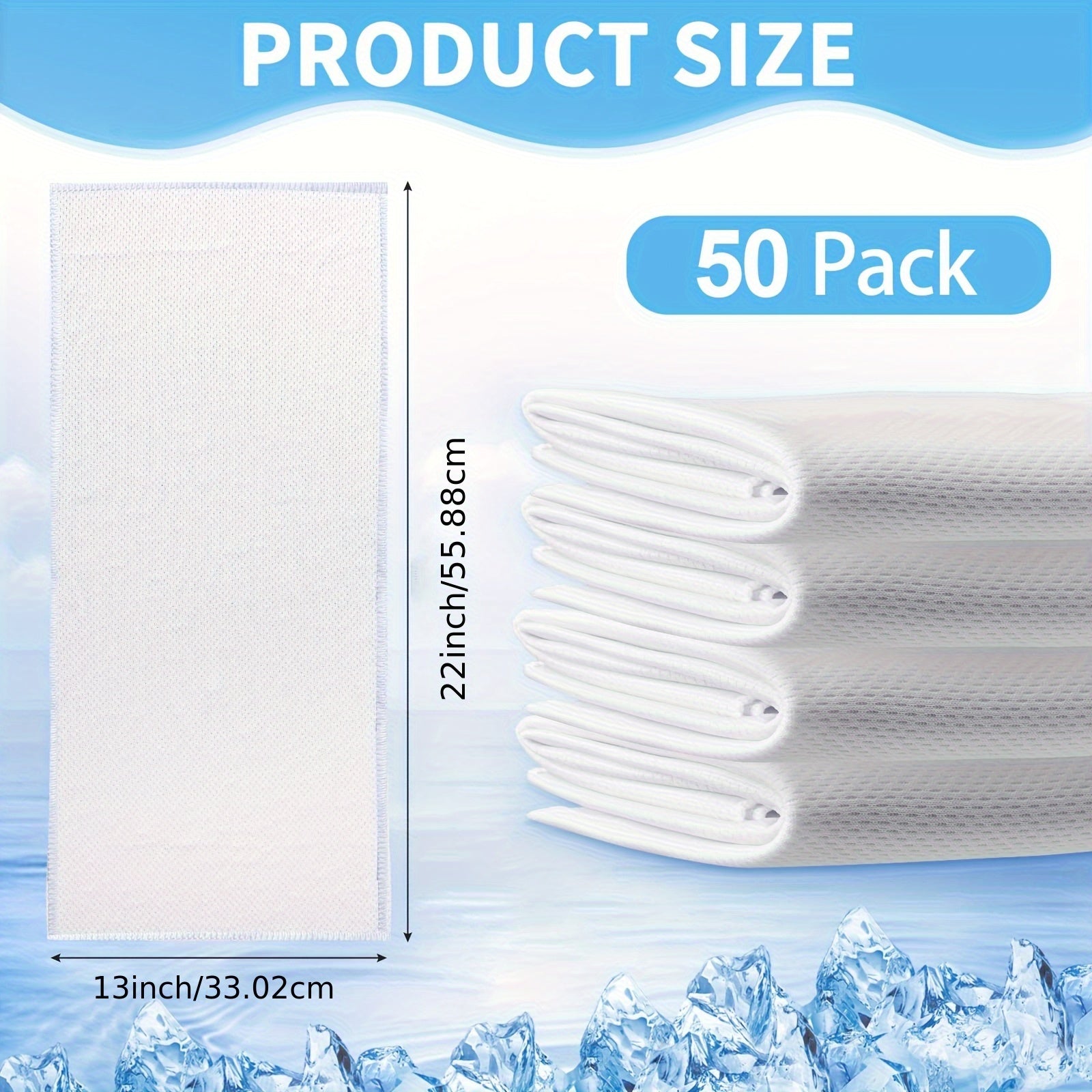 TEMU 50pcs Microfiber Towel Set, Quick Drying Face Towel | Hand Towel Large Package | Facial Towel | Bath Towel Batch, 13x22 Inches, Super And