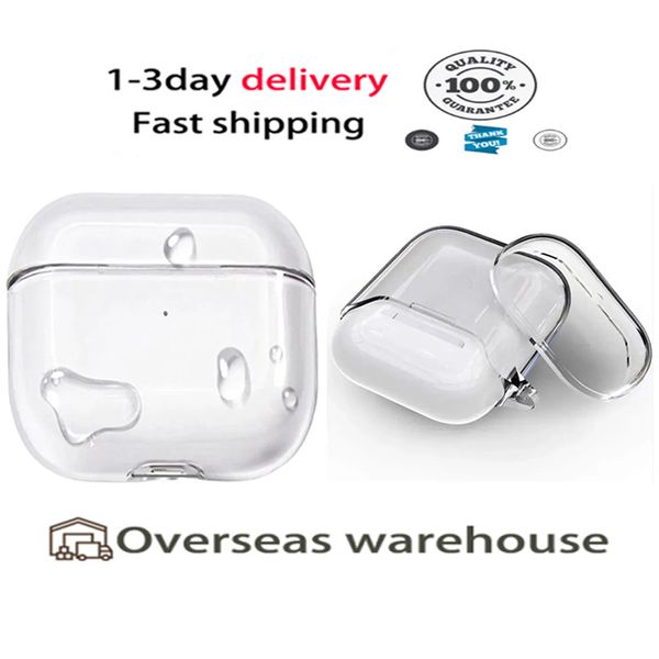 For airpods 4 air pods 2 3 Earphones airpod Bluetooth Headphone airpodspro Accessories TPU Protective Cover Wireless Charging Shockproof Cas