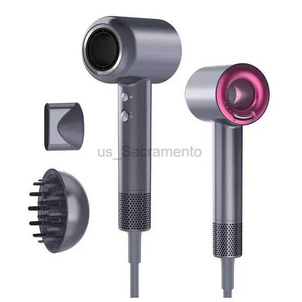 Hair Dryers Leafless Hair Dryer Negative Ion Hair Care Professinal Quick Dry 220V Home Powerful Hairdryer Constant Anion Electric Hair Dryer