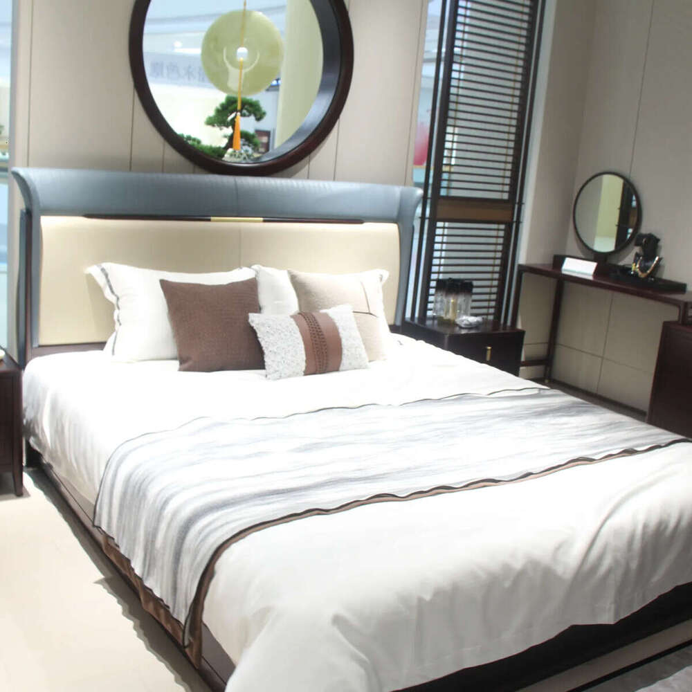 Zhong zhixin Premium Quality Wooden Furniture: Classic Chinese Style Full Size Bedroom Set.