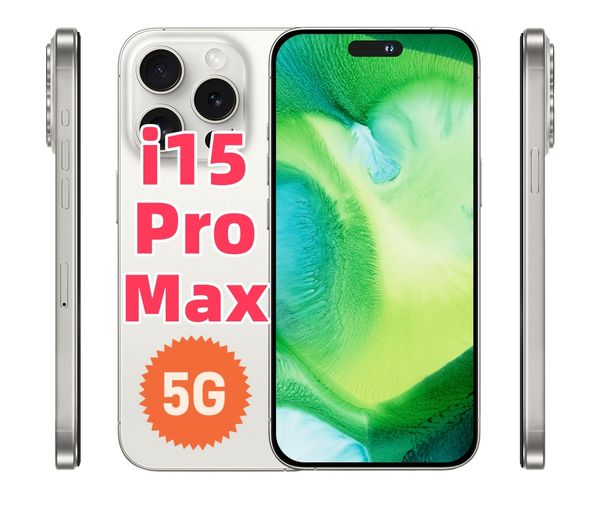 i15 pro max cell phone 6.7 inch smartphone 4G LTE 5G smartphones 16GB RAM 1TB Camera 48MP 108MP Face ID GPS Octa Core android mobile phones