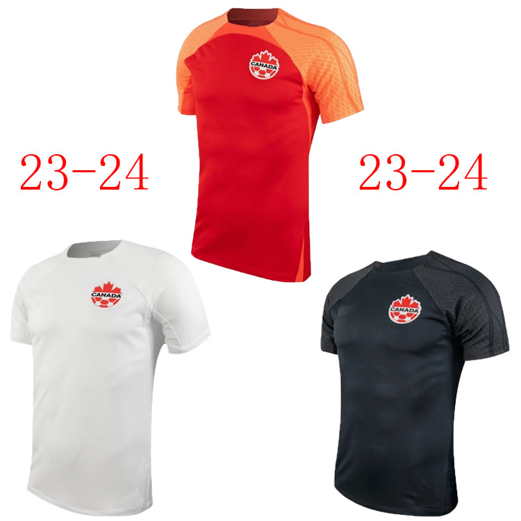 2023 Canada Soccer Jerseys DAVIES maillots de futol 23 24 DAVID LARIN CAVALLINI EUSTAQUIO HOILETT HUTCHINSON football shirts BUCHANAN LARYEA men kid