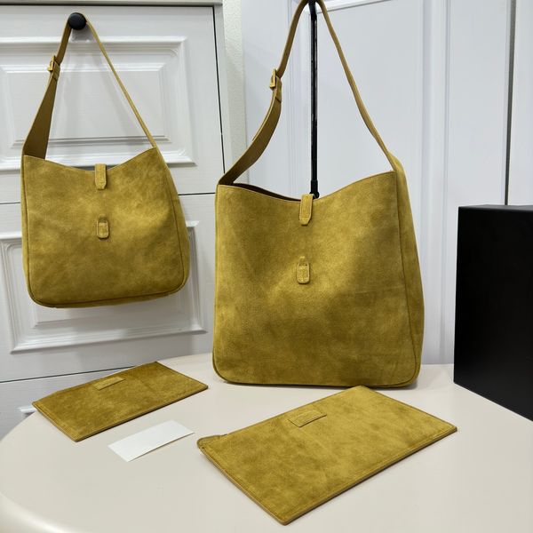 Shoulder Bags Designer Drawstring Totes Luxury Underarm Hobo bag Handbag for woman Fashion classic Suede leather shopping bag womens purse L