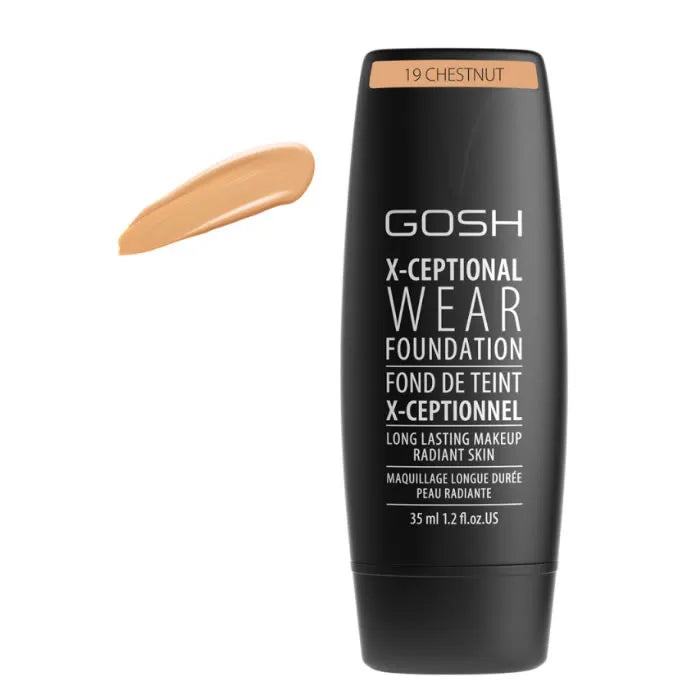 Gosh Podkład X-Ceptical Wear Long-Lasting Makeup Foundation 19 Chestnut 35 ml