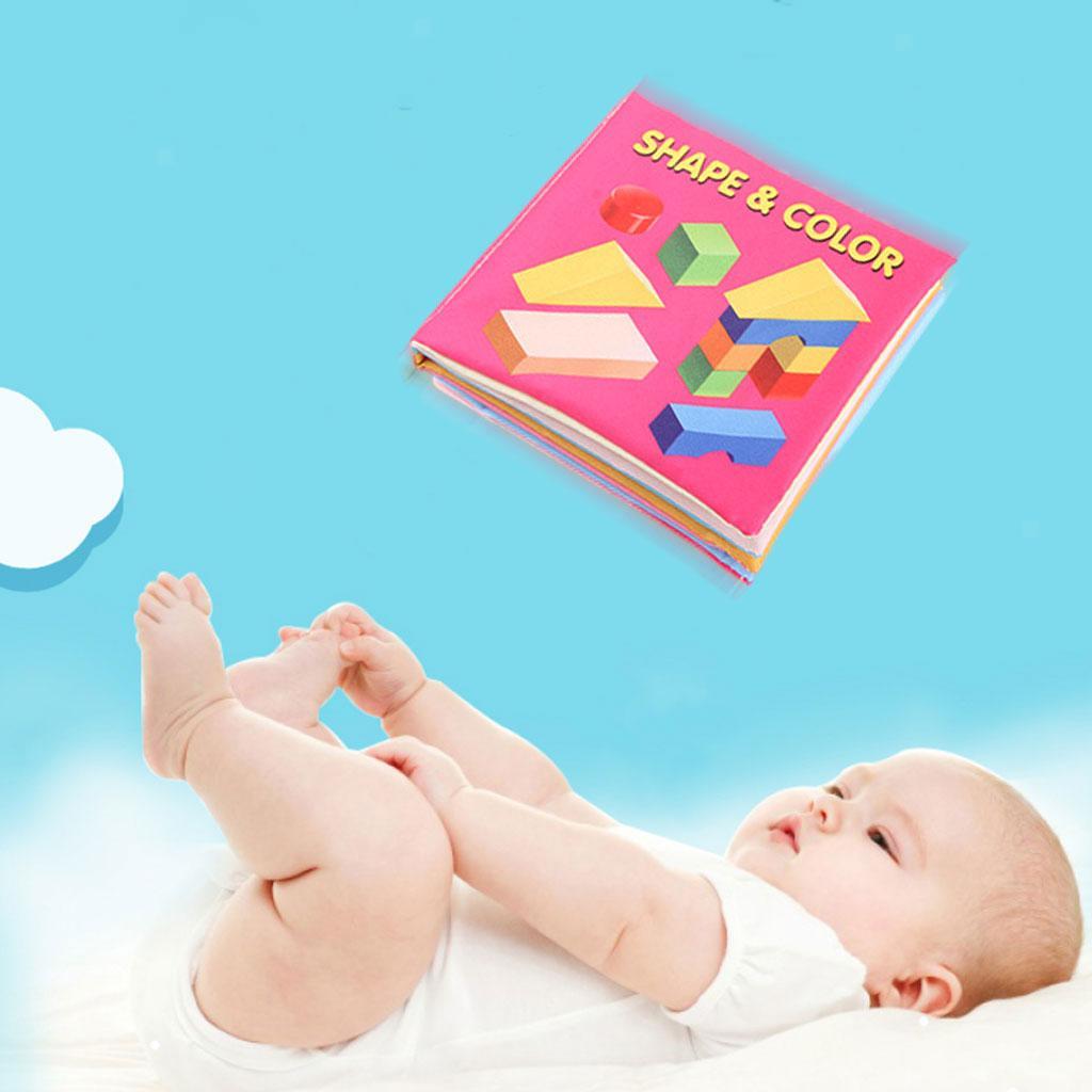 Cartoon Soft Cloth Books Sensory Toy Educational Toys Activity Books My First