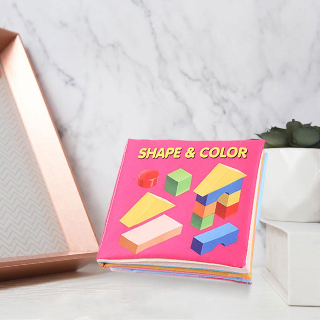 Baby Books Soft Cloth Books Educational Toys Interactive Sensory Toy My First
