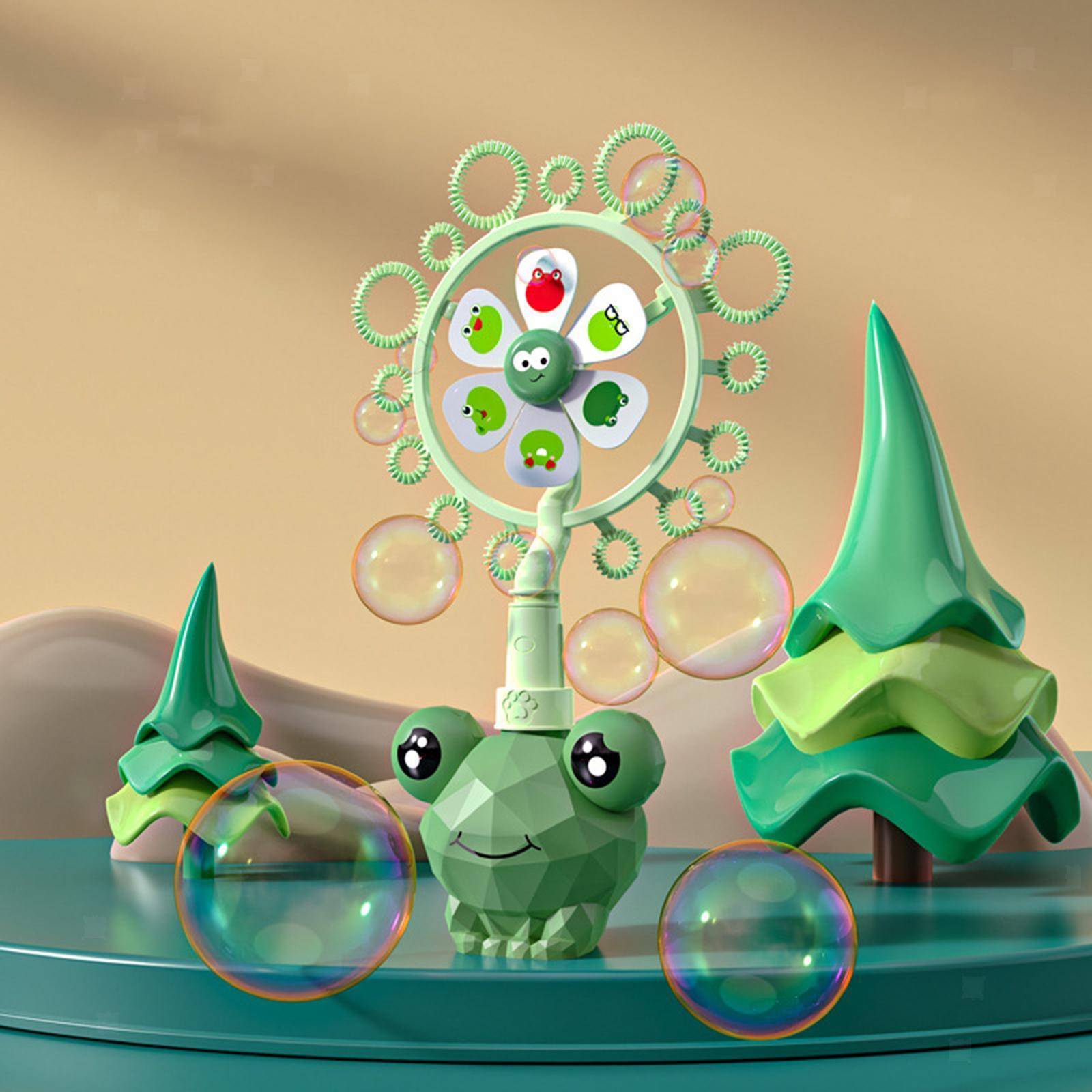 Windmill Toy Colorful Bubble for Lawn Activity  Backyard Toddlers Baby - No