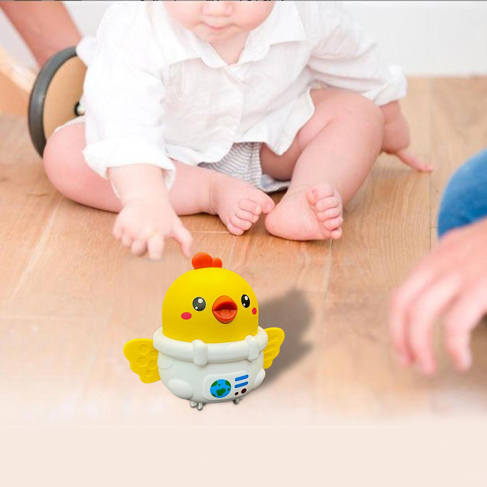 Cartoon Press Inertial Toys Space Chicken Educational Toys Pressing Animal