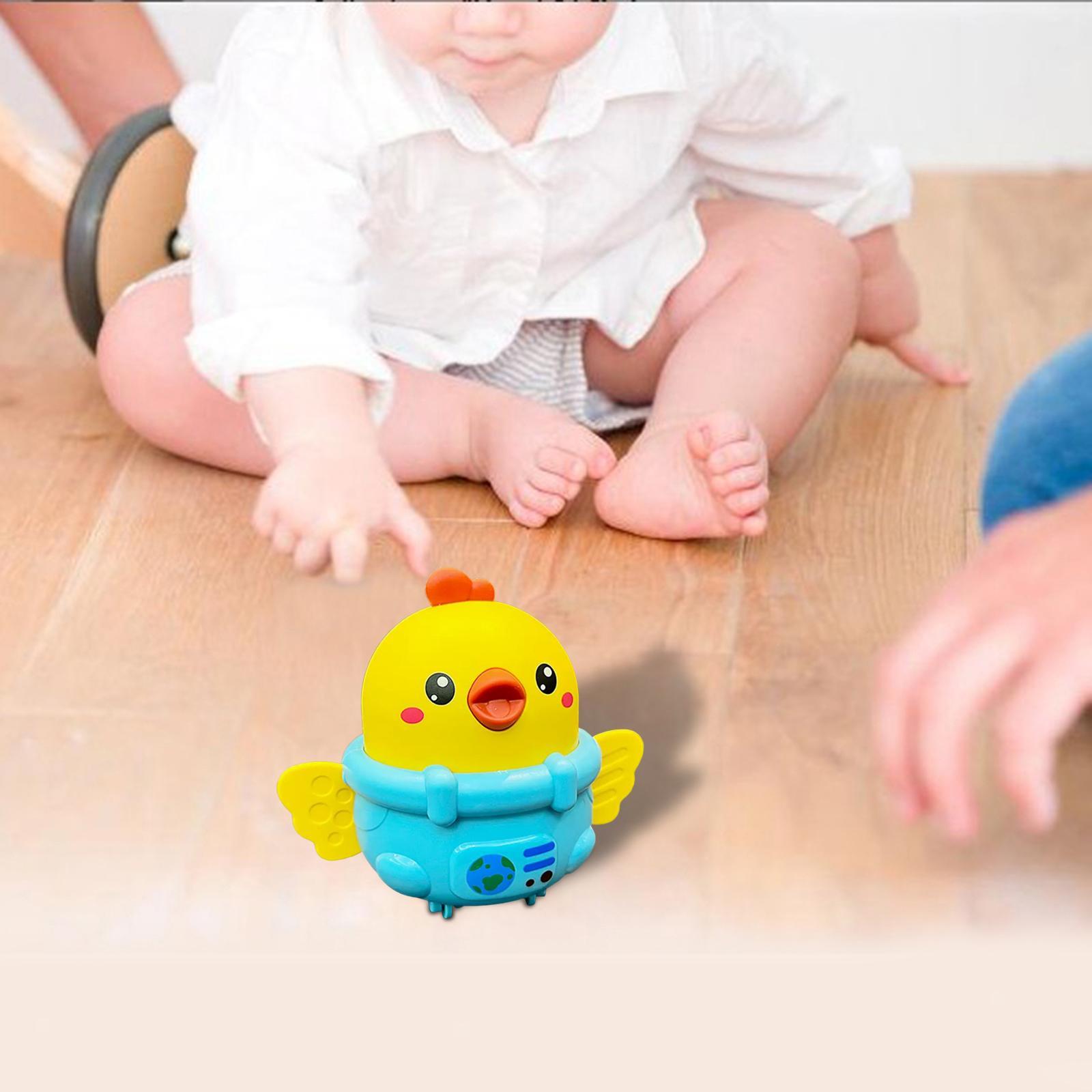 Press Inertia Toys Space Chicken Sliding Kids Chick Toy Cute Boys for Children