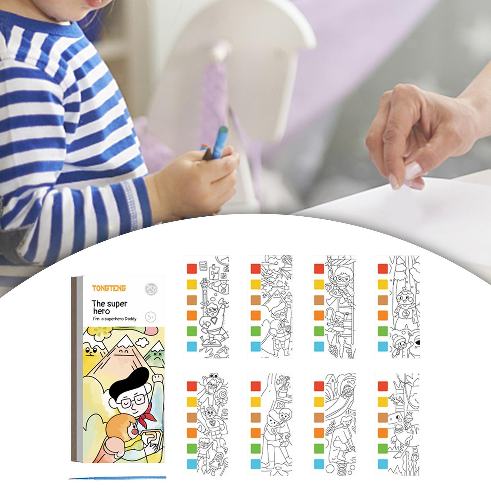 Watercolor Painting Book Entertainment Leisure Creativity