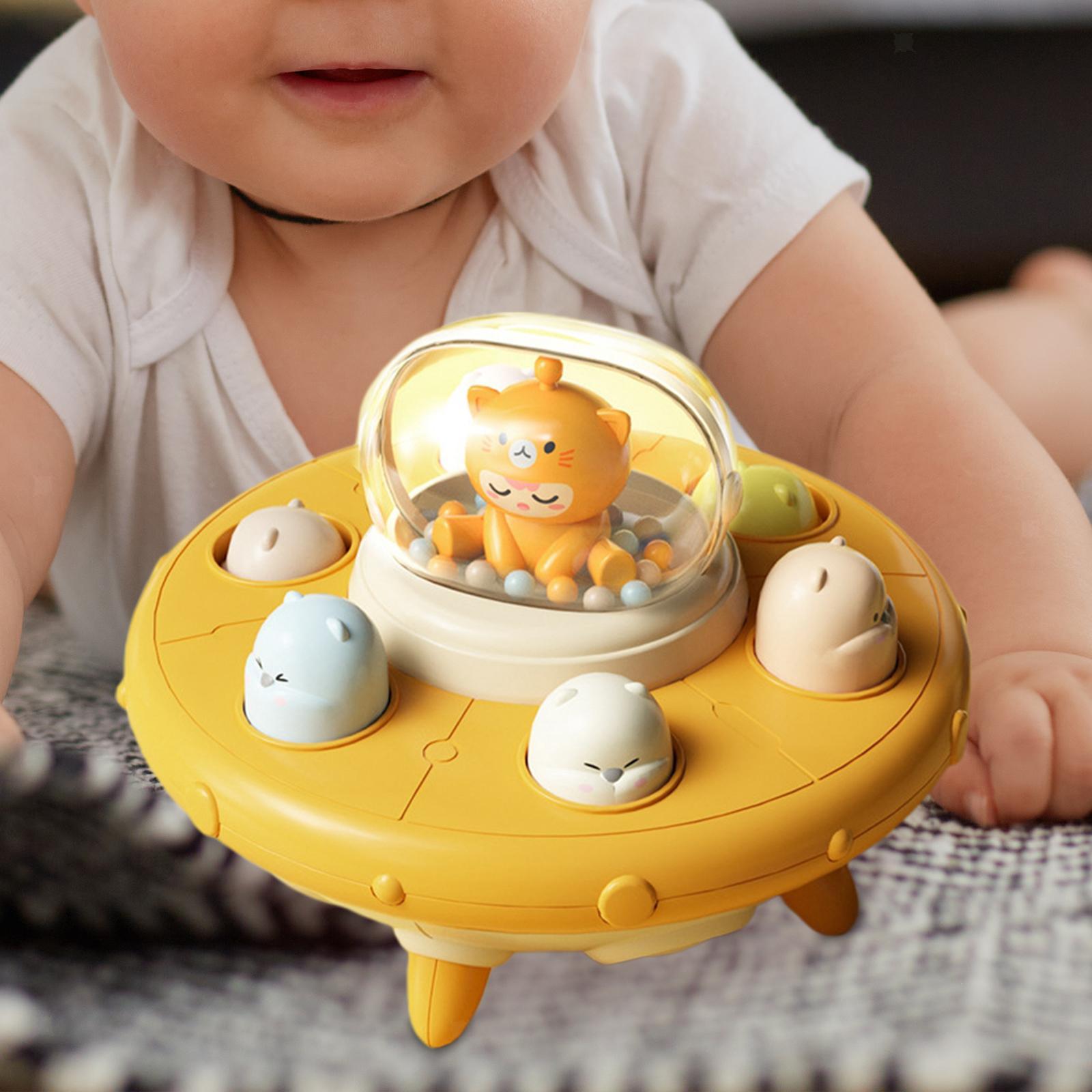 Whack Game Saucer Shape Pounding Hammering Game for Children