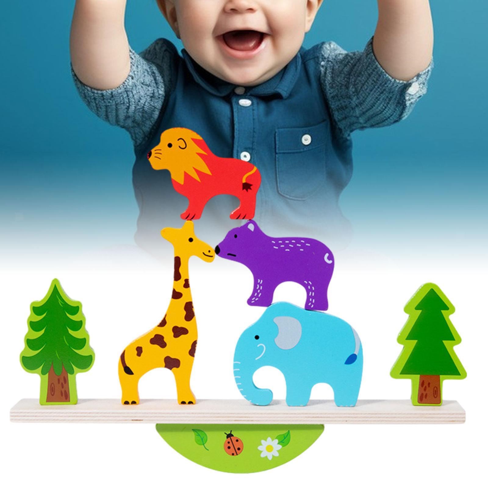 Wooden Stacking Toys Montessori Toys for Birthday Gifts