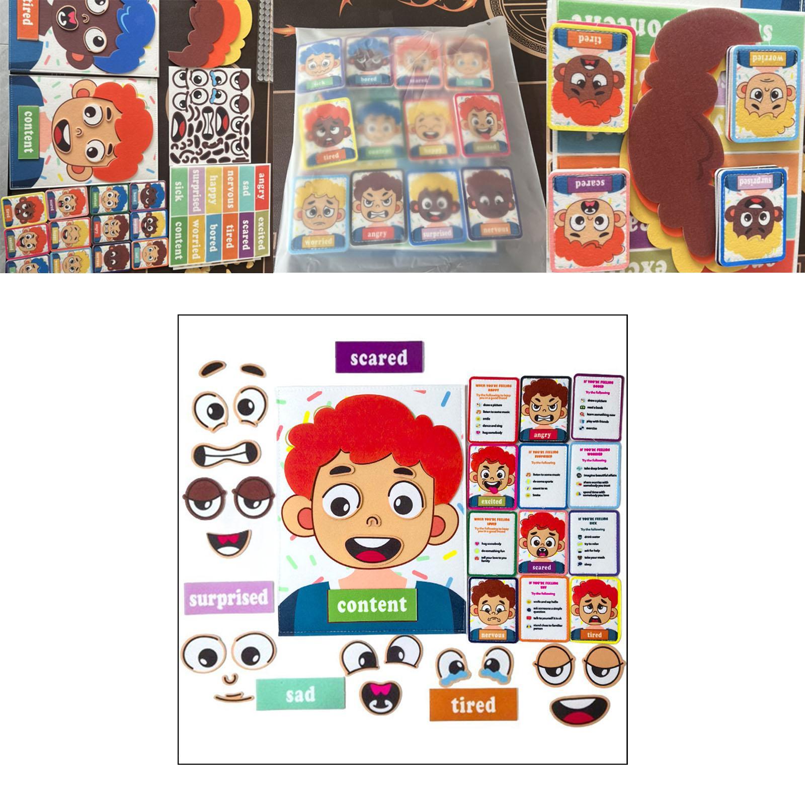 Kids Social Emotional Learning Funny Faces Games Social Skills Sad Preschool