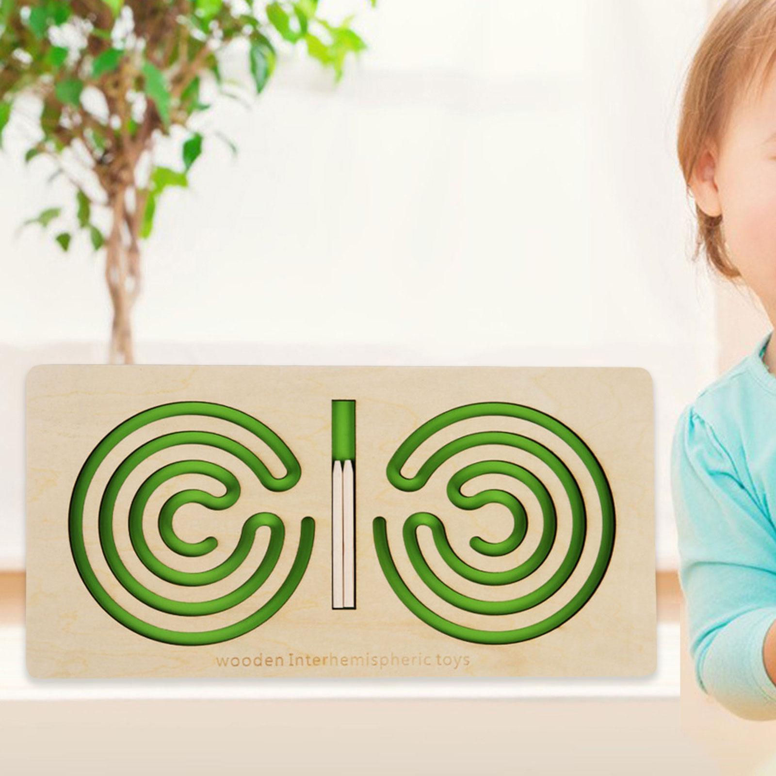 Maze Board Game Toy Pen Control Training Board for Gifts Boys Girls