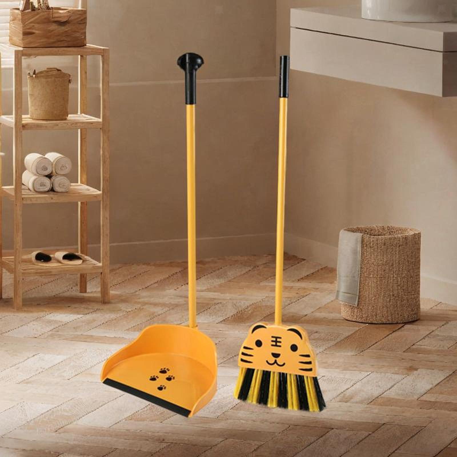 Children Cleaning Broom Dustpan Set Housekeeping Play Set for Kindergarten